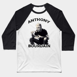 Anthony Bourdain Baseball T-Shirt